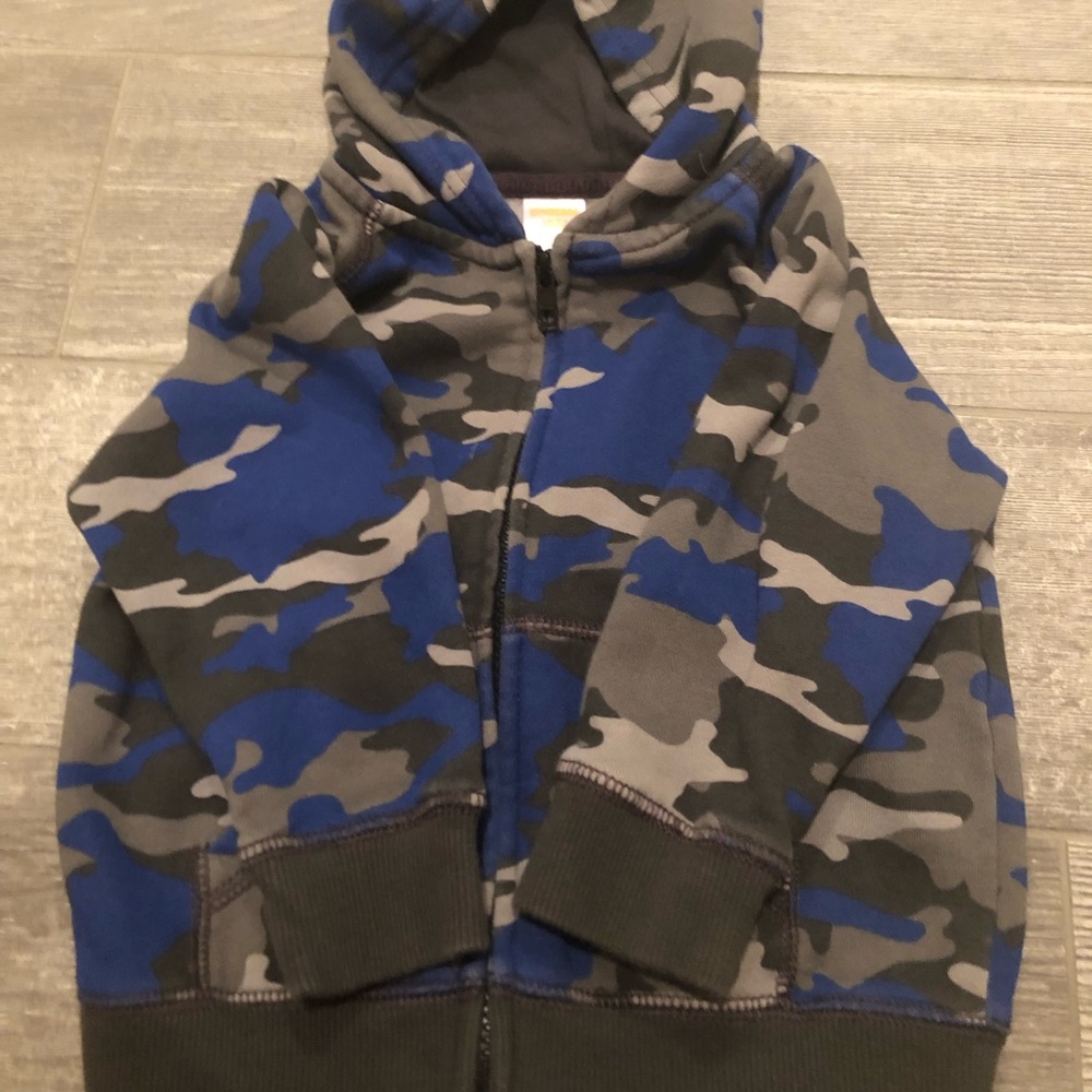 Excellent condition Gymboree camo sweatshirt boys